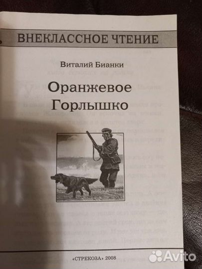 Книги для внеклассного чтения, начальная школа