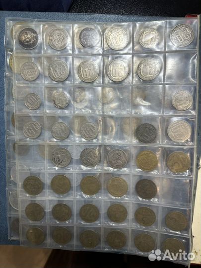 Альбом с монетами СССР