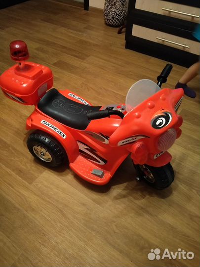 Детский мотоцикл на аккумуляторе бу