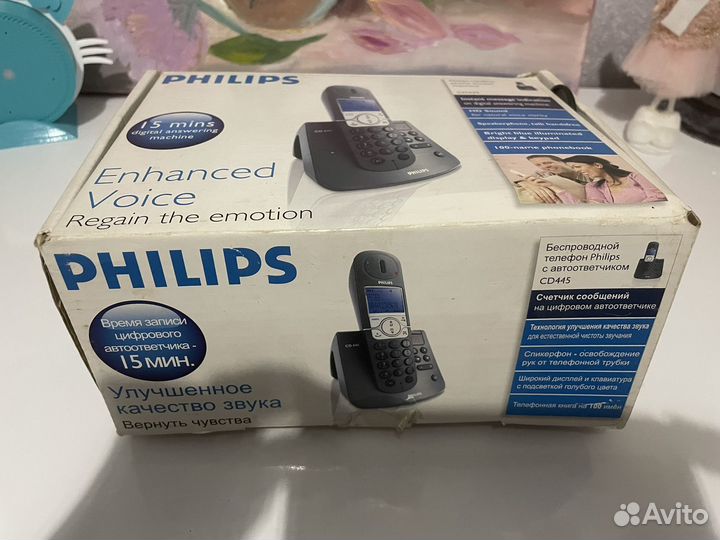 Philips телефон беспроводной