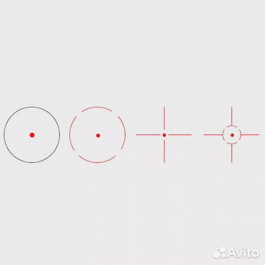 Коллиматорный прицел Vector Optics Ratchet 1x23x3