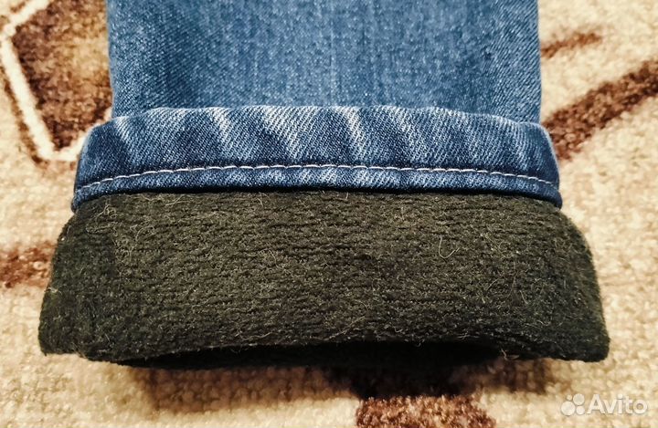 Джинсы утепленные для девочки