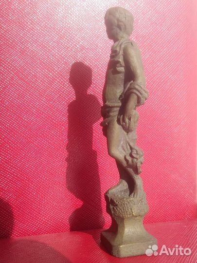 Бронзовая статуэтка - печать XlX в