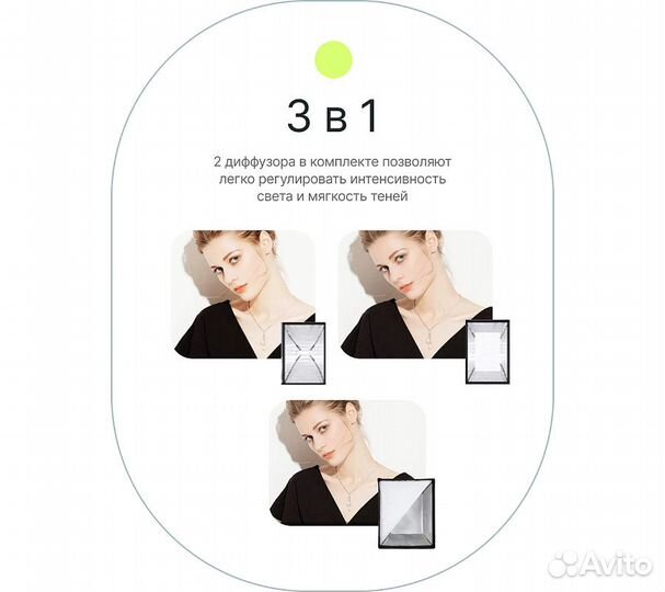 Быстроскладной софтбокс Raylab RL-SQ80120 80x120см