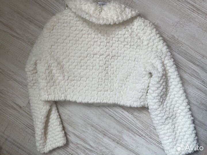 Меховое болеро для девочки (7-9 лет)