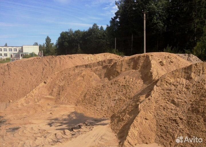 Песок для бетона