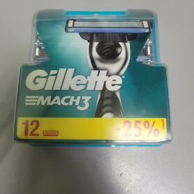 Сменные кассеты gillette mach3