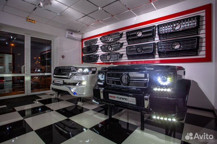 Пороги на Mercedes Benz glс-class X253