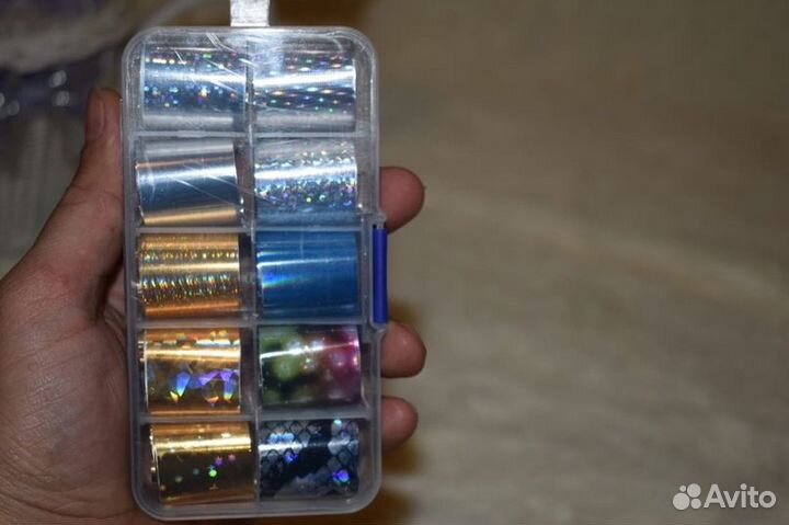 Фольга для ногтей