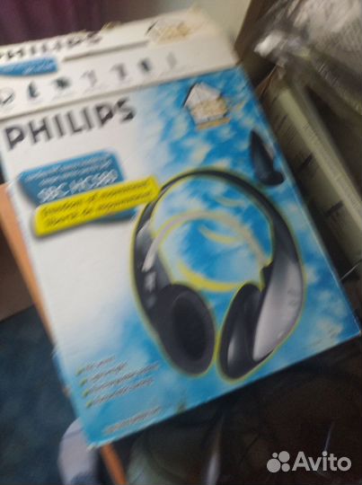 Наушники беспроводные накладные Philips SBC HC580