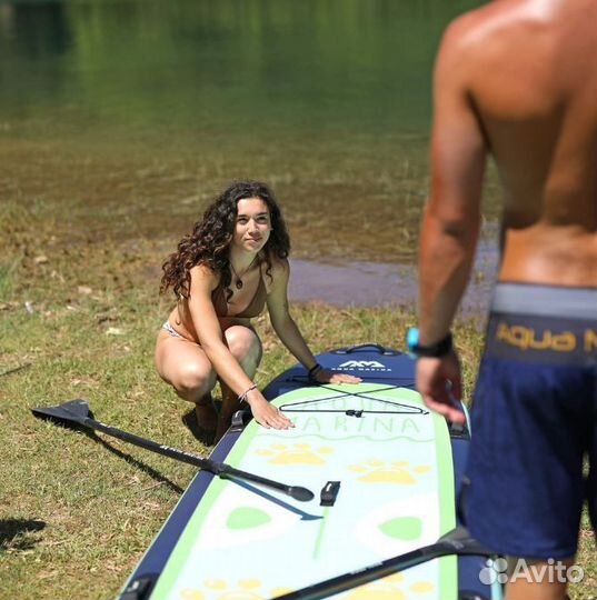 Сап борд sup доска aqua marina super trip 12.2