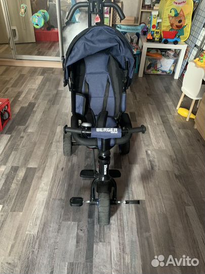 Berger werter трёхколёсный велосипед детский