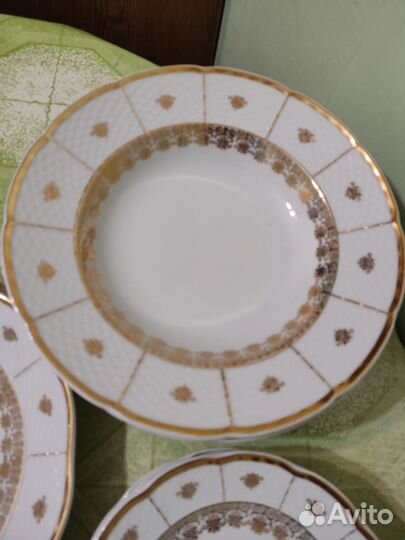 Столовый сервиз, Чехословакия, раритет, новый