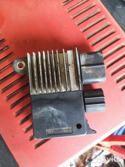 Блок управления вентилятором тойота