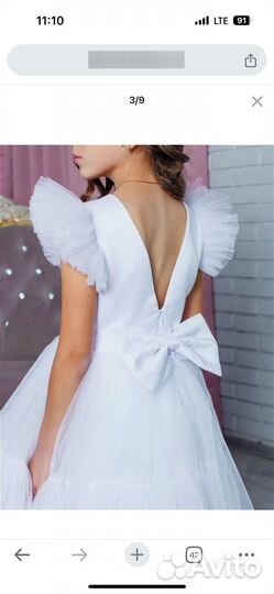 Платье для девочки 116