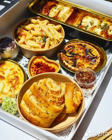 Алюминиевые контейнеры для еды с крышкой