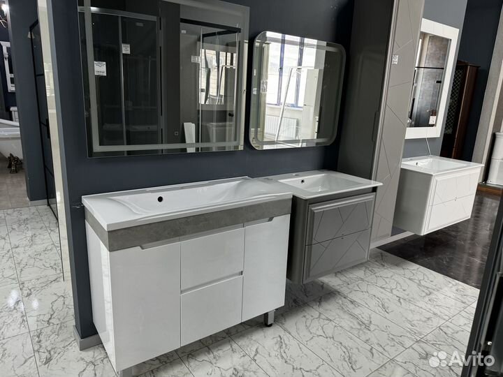 Тумба с раковиной 80см