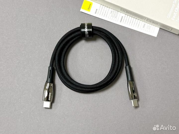 Кабель Type-C на Type-C 100W Baseus