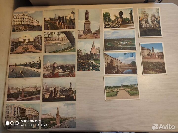 СССР открытки, 50-60 годы
