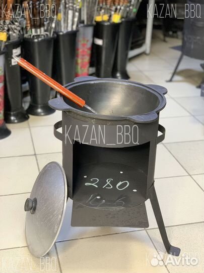 Казан и печь, комплект