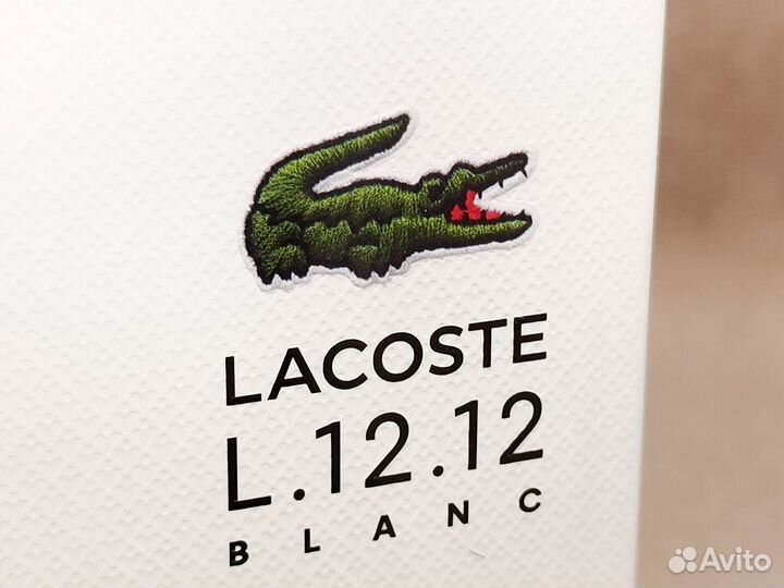 Lacoste l.12.12 Blanc Оригинал 175 мл бланк