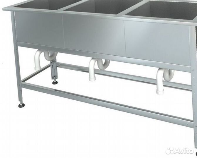 Ванна моечная 3 секц вм 3/400 есть разные размеры