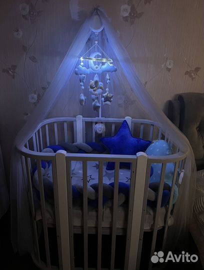 Детская кроватка трансформер бу