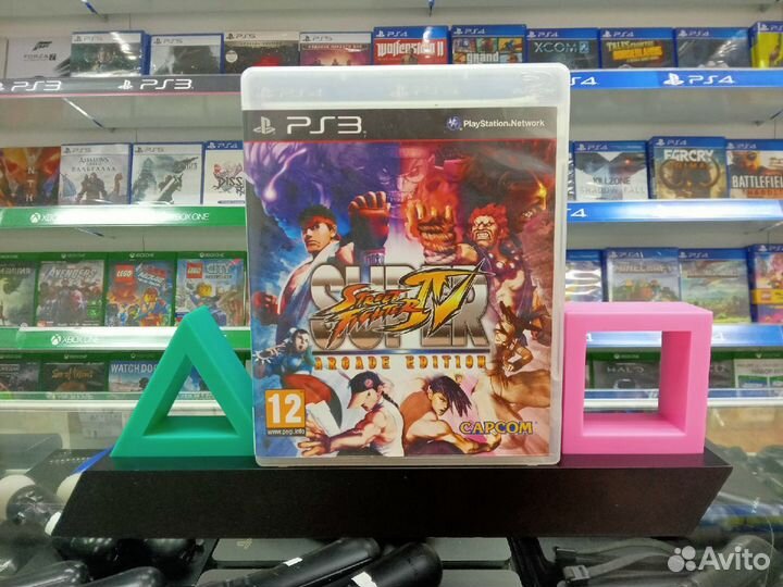 Игра Super Street Fighter 4 Arcade Edition PS3