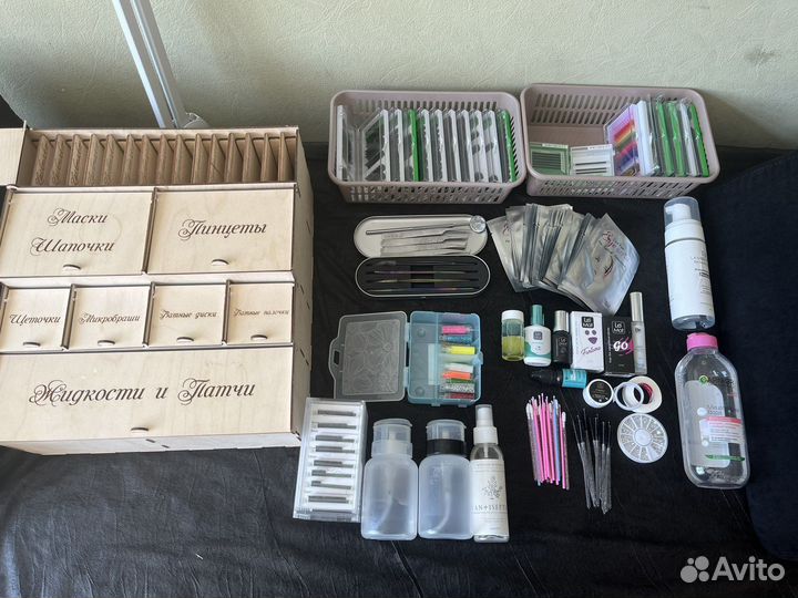 Полный набор для наращивания ресниц