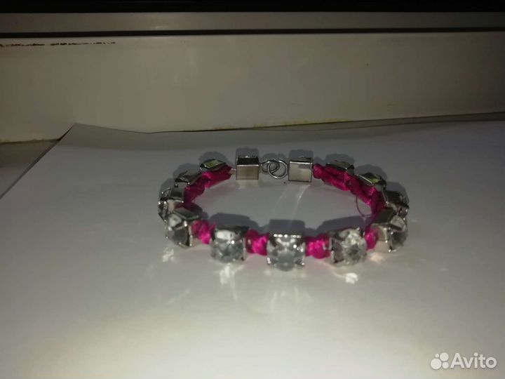 Кальцо из бисера с браслетом