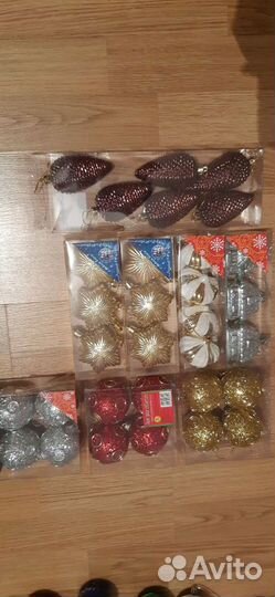 Набор елочных игрушек