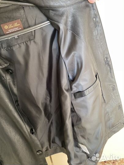 Кожаная куртка loro piana