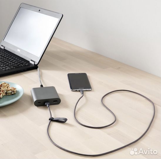 Кабель IKEA lillhult USB A - USB-micro новый