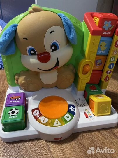 Умный щенок fisher price развивающая игрушка