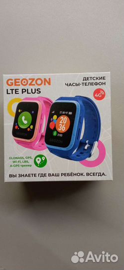 Детские часы телефон geozon LTE plus