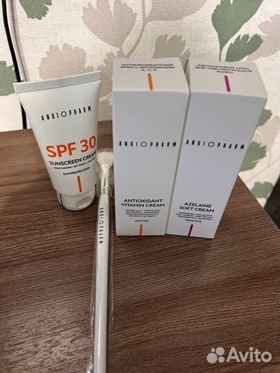Крем для лица + спф + сыворотка с ниацинамидом