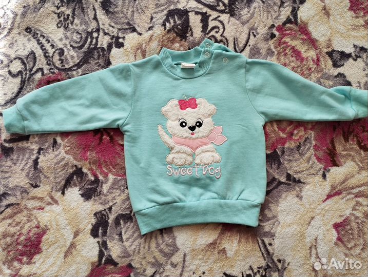 Детская одежда 10 предметов пакетом 74 80