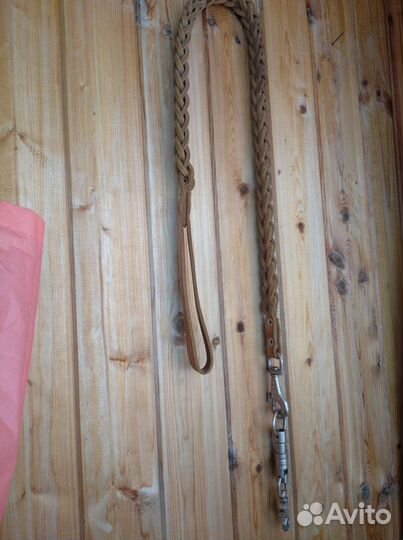 Поводок для собак кожаный