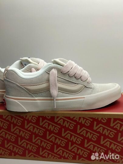 Кеды vans knu skool pastel pink