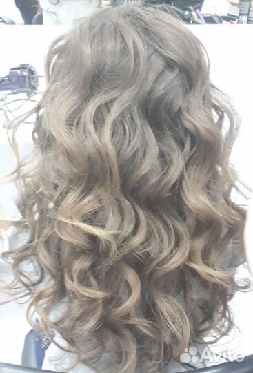 Прически локоны