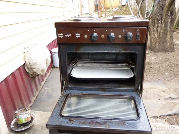 Электрическая печь мечта двухкомфорная с духовкой