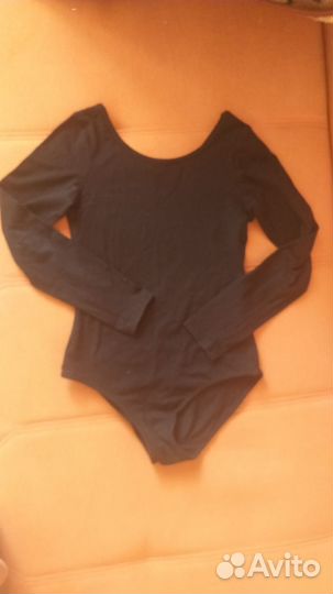 Купальник с длинным рукавом для гимнастики