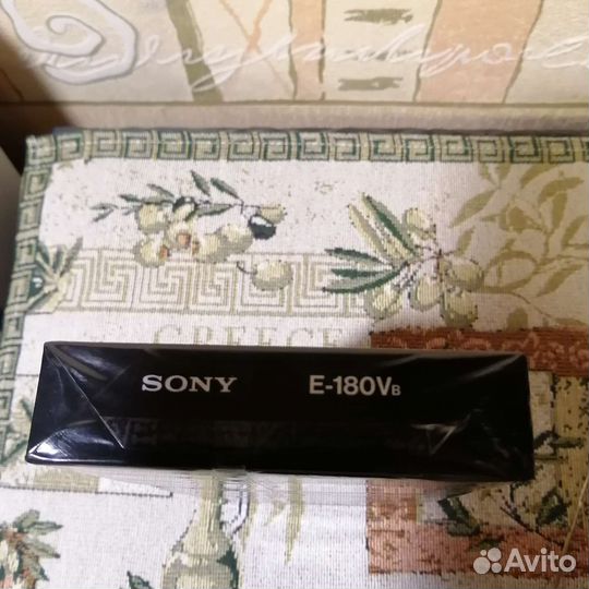 Видеокассета VHS sony E-180Vb новая