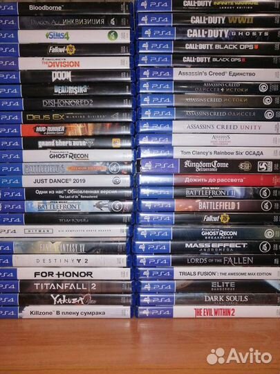 Слимка PS4+54 топ. игр