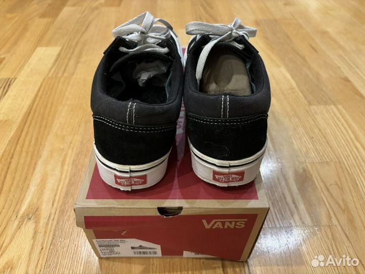 Vans old skool comfycush чёрные