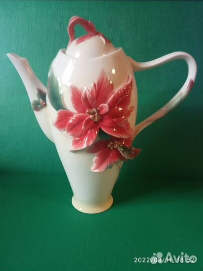 Кофейник. Элитный фарфор. Franz Collection