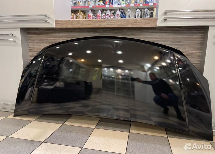 Капот на Газель Next под завод цвет Черный