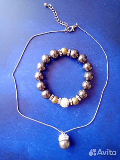 Кулон с браслетом
