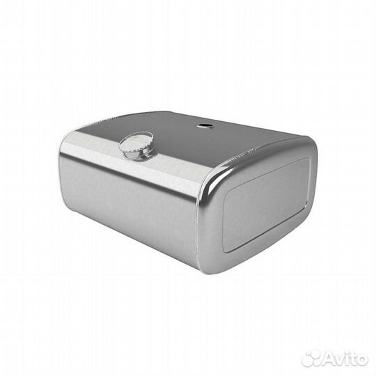 Алюминиевый топливный бак на 130л (350х620х680)