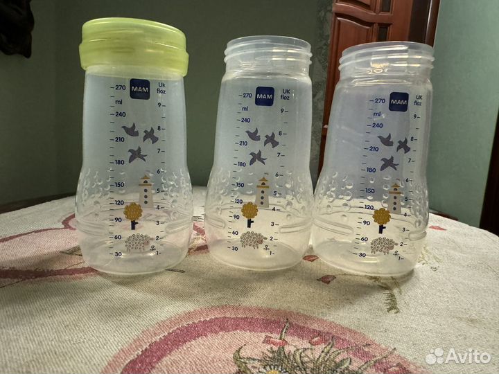 Бутылочка mam новые без сосок